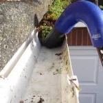 Skyvac gutter cleaning